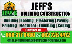 15% Discount in all our services Cosmo City Builders &amp; Building Contractors _small