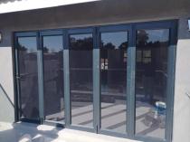 Aluminium Stacking/Folding and Palace sliding doors Midrand CBD Glass Installation _small