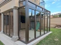 Aluminium Stacking/Folding and Palace sliding doors Midrand CBD Glass Installation 3 _small