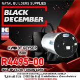 Natal Builders Supplies Black December 2024 - Year end mega deals Clairwood Building Supplies &amp; Materials _small