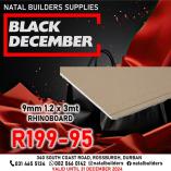 Natal Builders Supplies Black December 2024 - Year end mega deals Clairwood Building Supplies &amp; Materials 2 _small