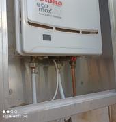 Gas geyser Installation