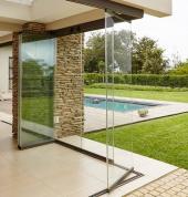Frameless Stacking Doors