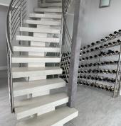 QUICK-STEP Semi-Spiral Floating Designer Staircase