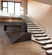 QUICK-STEP Straight Flight Cantilever Staircase