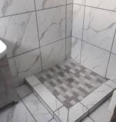 bathroom tiling