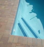 Pool mosaic installation