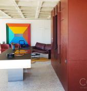 Custom Oxblood Contemporary Kitchen | Sea Point, Cape Town