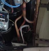 damaged condenser for repair