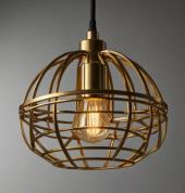 Brass Caged Lighting