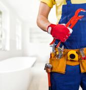 plumber ready for service