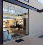 Frameless Glass Entrance Door
