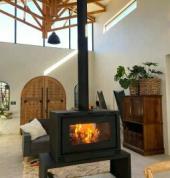 Freestanding fireplace