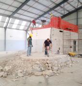 Atlantis Warehouse Structure Demolishing