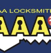 AAA LOCKSMITHS , TRUSTED SIMCE 1999 to secure people,property and profits