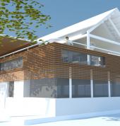 New restaurant and retail buildings currently being designed