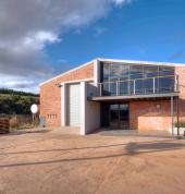 Winery and farm shed for Elgin Ridge Wines in the beautiful Elgin Valley