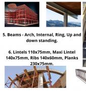 7. Installation - structural integrity, cantilevers, insolation, isolation. 8. Ready Mix Concrete. 9. Engineering - including Certification.