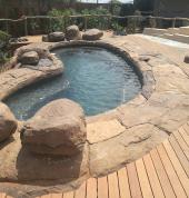 DECK AND POOL CONSTRUCTION