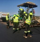 Tar and asphalt surfacing