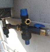 Pressure control valve installation.