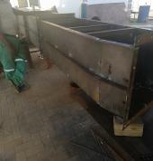 fabricating thickener discharge chute