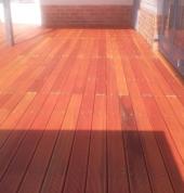 New decking installed
