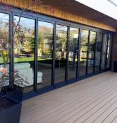 Brown Glass and aluminum windows Midrand CBD Aluminium Doors 1_small