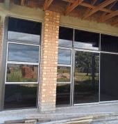 aluminum windows installed