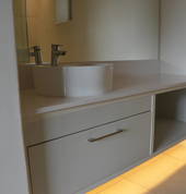 Vanities with quartz stone