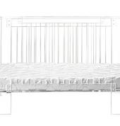 Crystal cot. The ultimate chic cot!