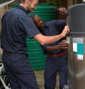 Tired of high electricity bills? Alpha Plumbing's PIRB-registered plumbers install & service heat pumps across Johannesburg and Pretoria. Our Call 010 001 8364 for energy-efficient hot water solutions backed by guaranteed workmanship