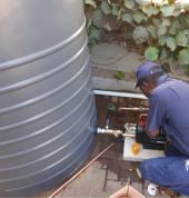 Frustrated by water outages? Alpha Plumbing installs water backup tanks & booster pumps across Johannesburg and Pretoria. Our PIRB-registered plumbers ensure reliable supply with neat, professional installations — guaranteed. Call 010 001 8364