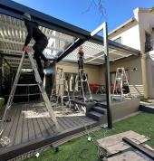 Aluminium Louvre awning