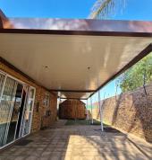 Aluminium ceiling awning