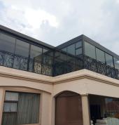 Aluminium ceiling awning