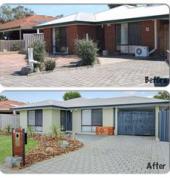 Before and affer renovation photos