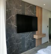 Custom floating wall unit (supply and install)