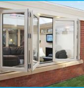 Glass and Aluminium Bifold Doors