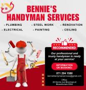 BENNIE'S HANDYMAN SERVICES Bloemfontein Central Renovations 2_small