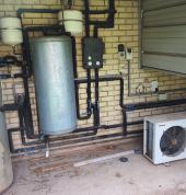 Hydronic system heat plant