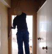 Skimming and plastering