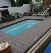 Swimming Pool Fibrelining and Decking