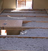 Floor insulation (sound)