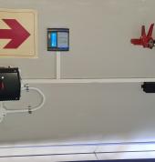 Electric fence Installation ( Komatsu)