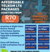 Lte and Fibre Services
