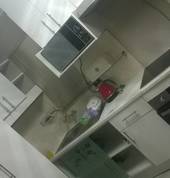 Kitchen in white gloss