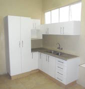 Kitchen in Melamine white