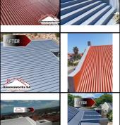 Seamless waterproofing sprayed on