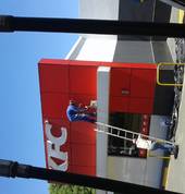PAINTING KFC IN MORNING SIDE  (Grayston Drive )